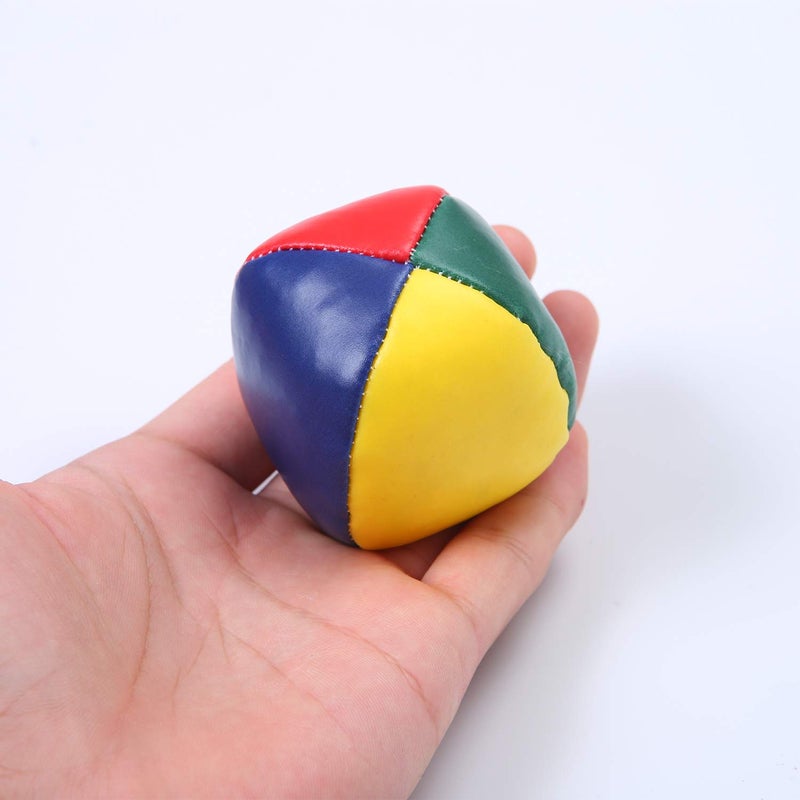 URATOT 10 Pack Juggling Balls Beginners Juggling Balls Durable and Colorful with a Bag for Juggle Toy Game - Image 5